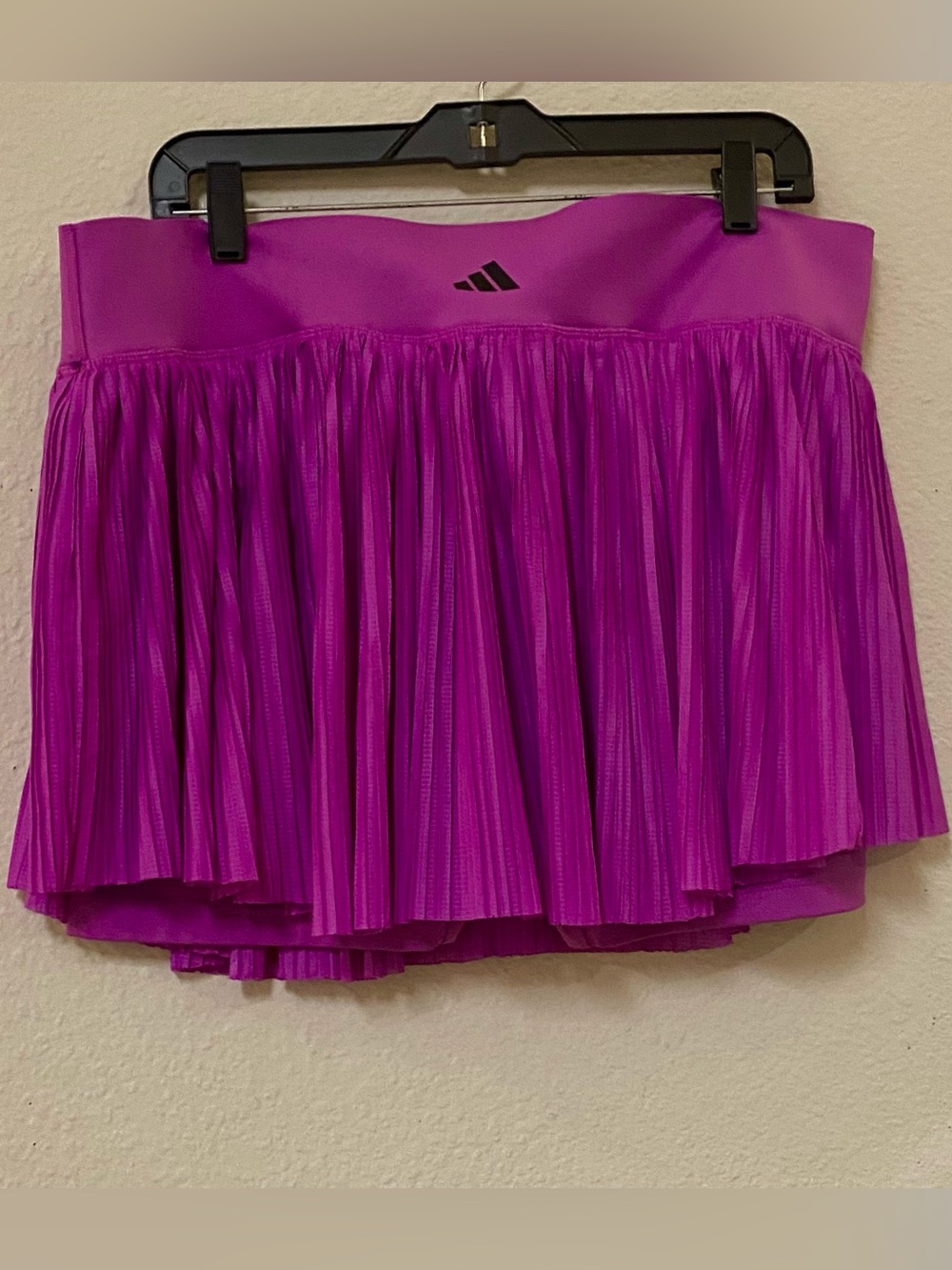 adidas Women's Pleated Tennis Skirt - Magenta - Quick List For Live